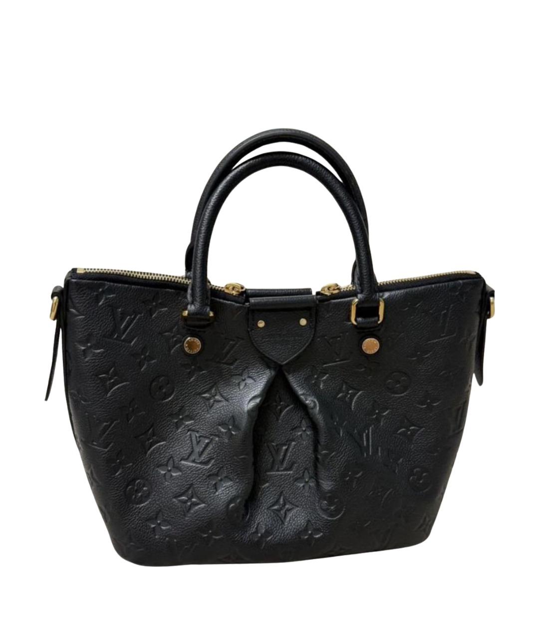 LOUIS VUITTON Черная сумка с короткими ручками, фото 1