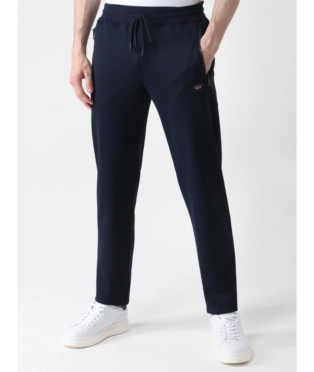 PAUL & SHARK Синий хлопковый спортивный костюм, фото 7