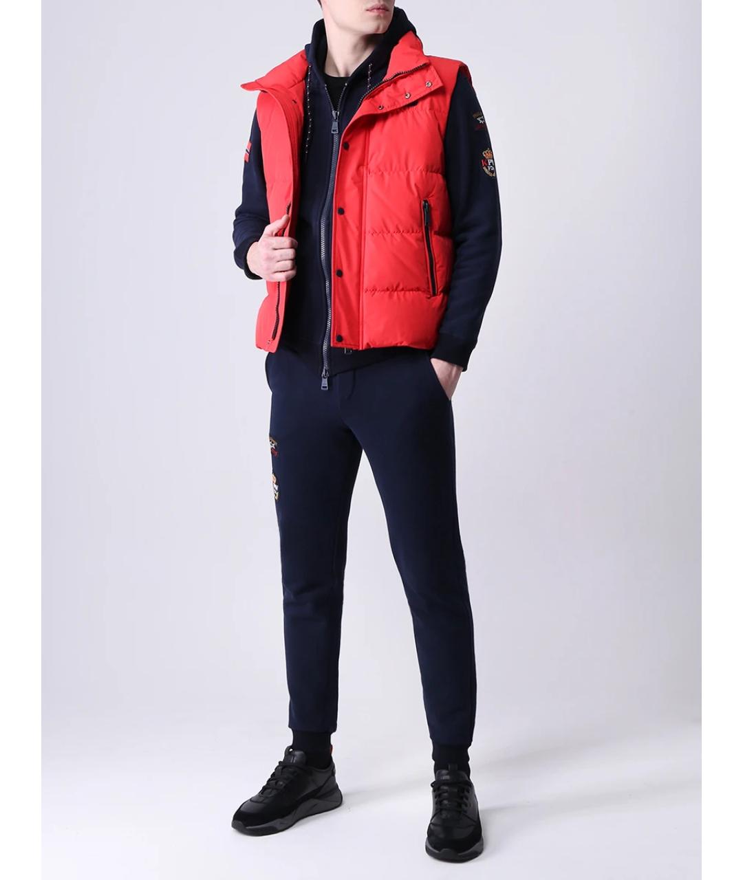 PAUL & SHARK Синий хлопковый спортивный костюм, фото 2