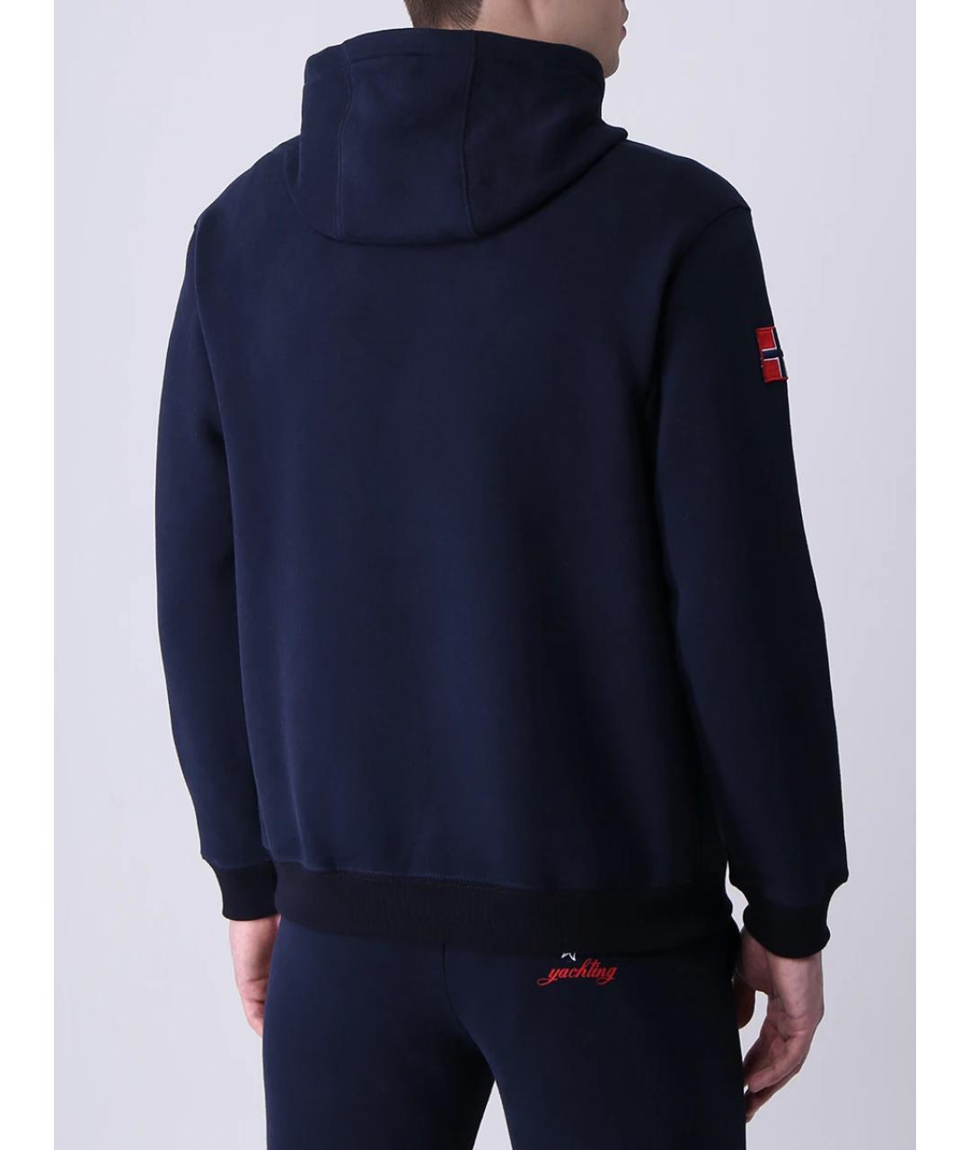 PAUL & SHARK Синий хлопковый спортивный костюм, фото 3