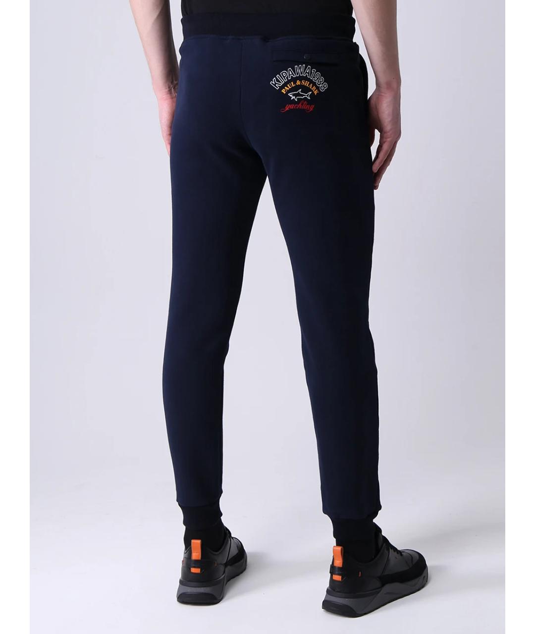 PAUL & SHARK Синий хлопковый спортивный костюм, фото 6