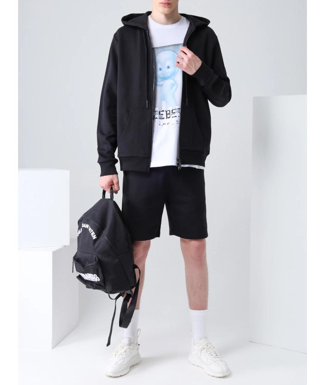 ICEBERG Черные хлопковые шорты, фото 2