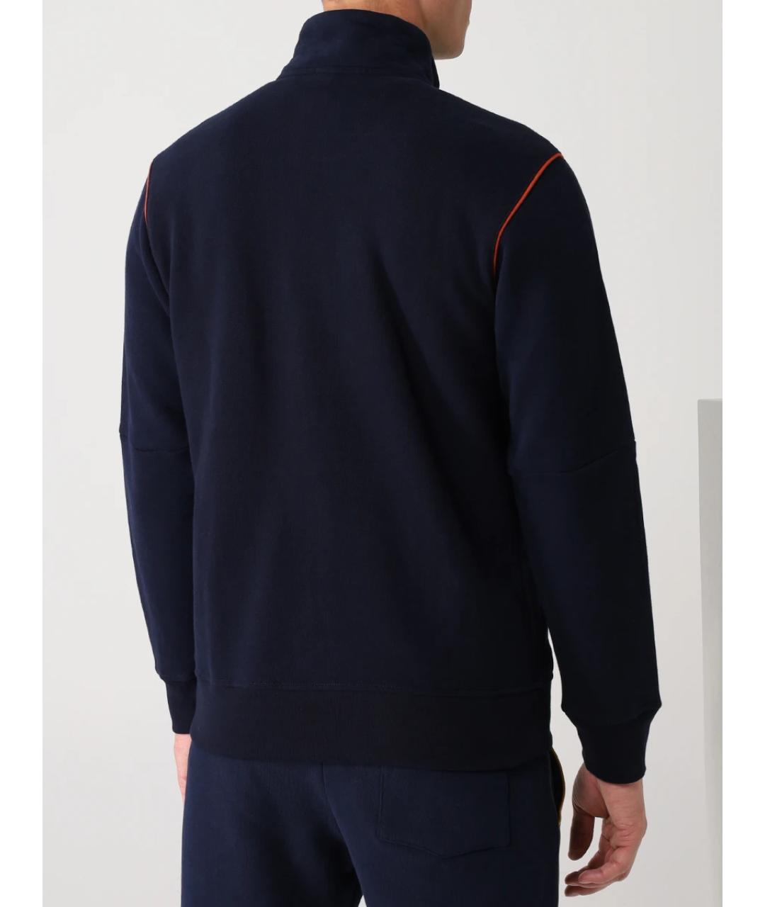 PAUL & SHARK Синий хлопковый спортивный костюм, фото 3