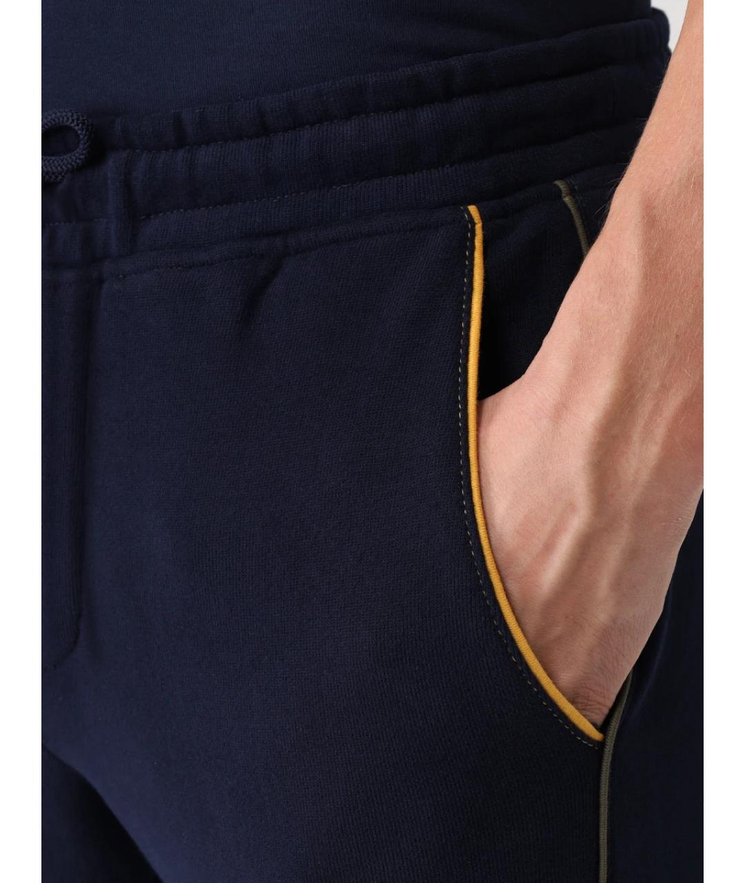 PAUL & SHARK Синий хлопковый спортивный костюм, фото 8