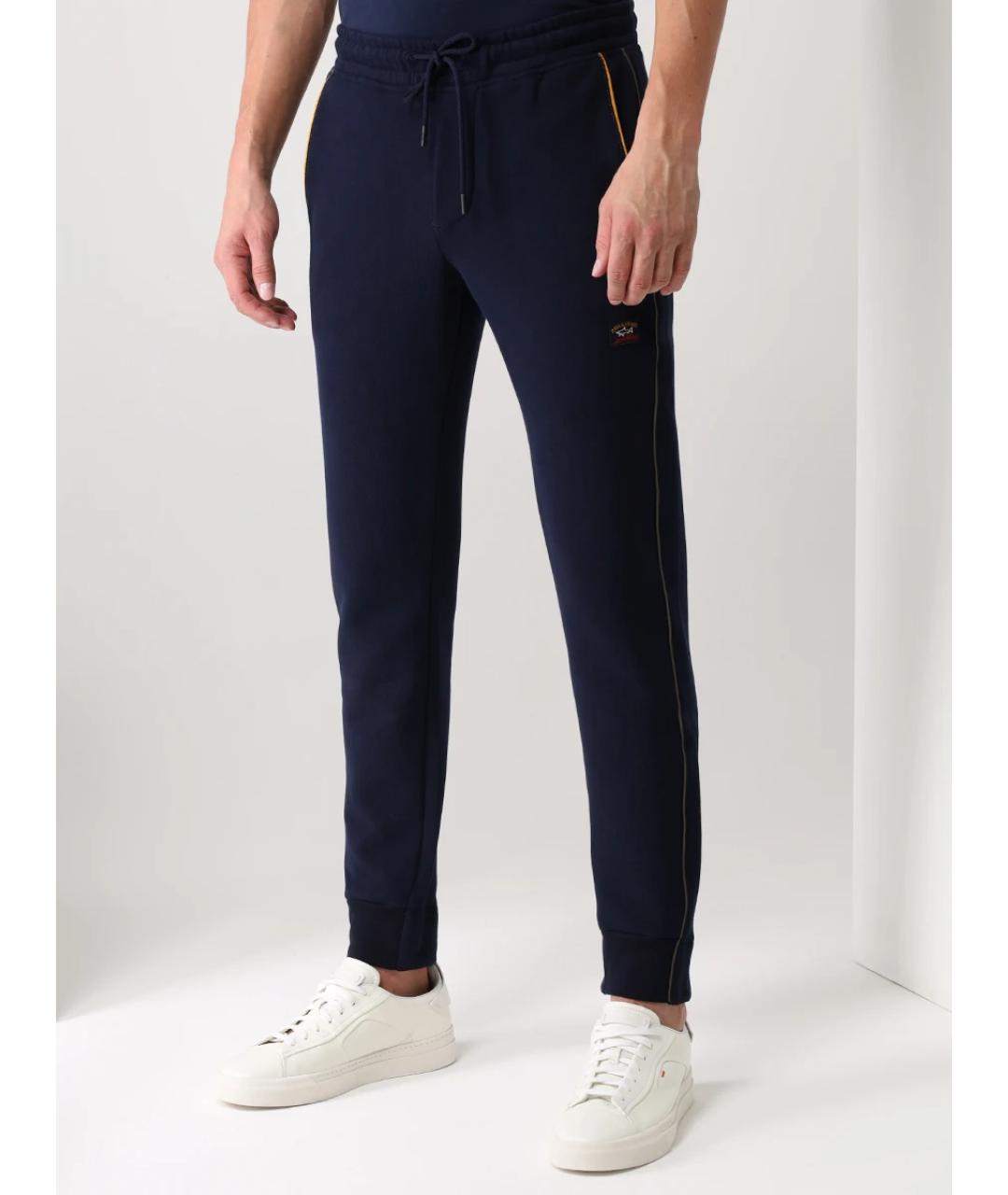 PAUL & SHARK Синий хлопковый спортивный костюм, фото 7