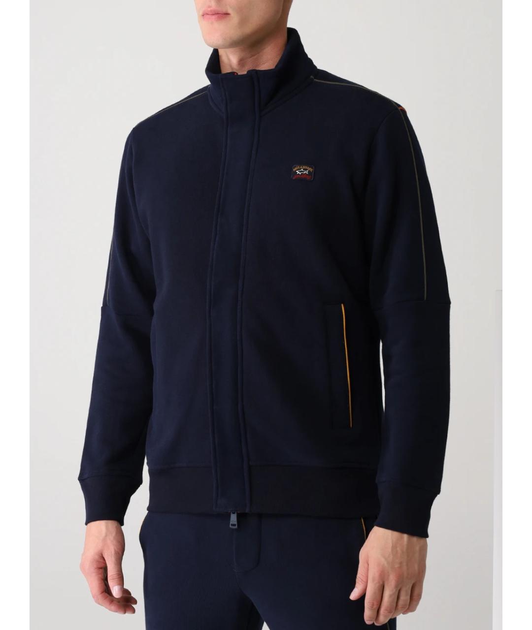 PAUL & SHARK Синий хлопковый спортивный костюм, фото 4