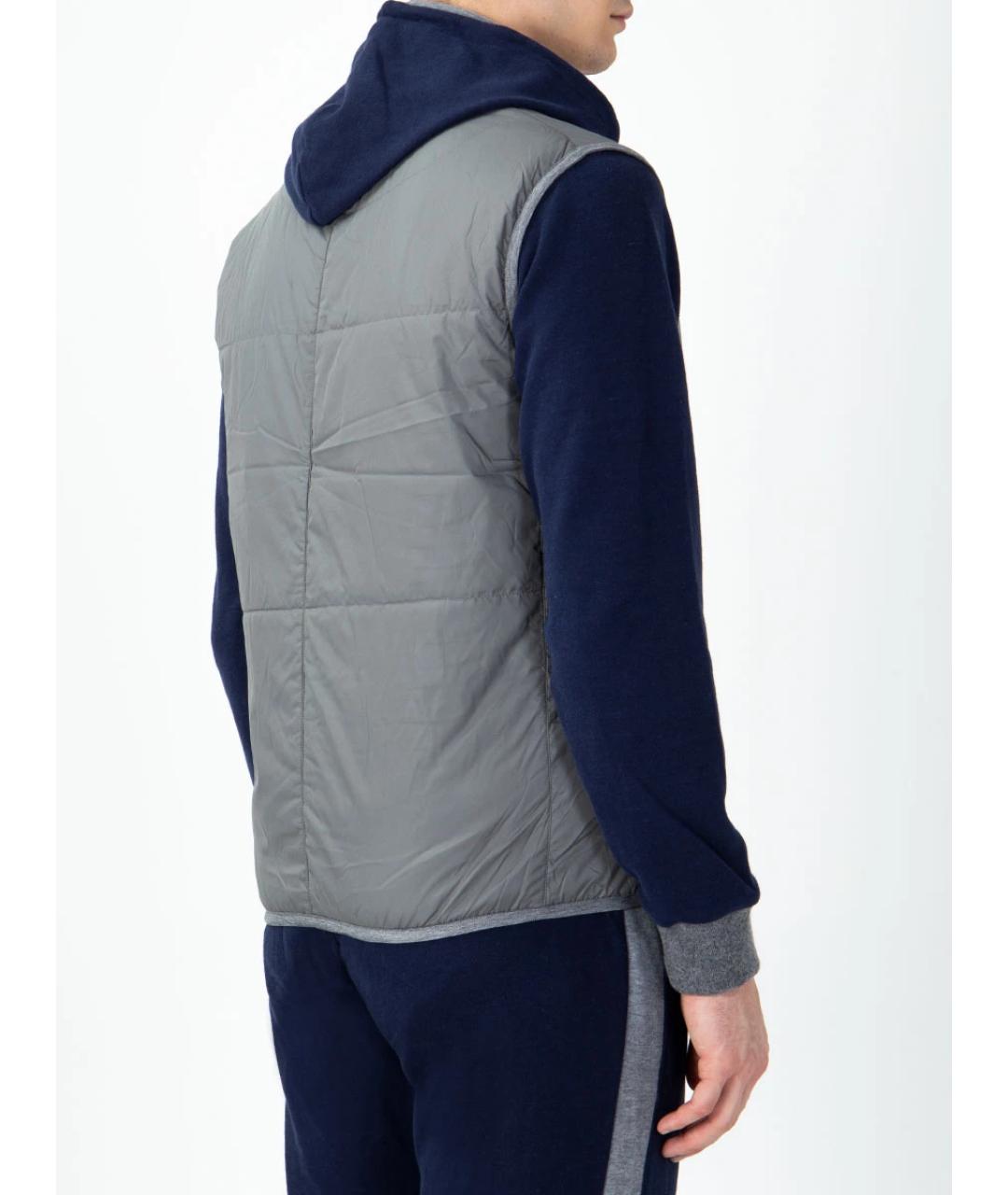 CAPOBIANCO Серый жилет, фото 3