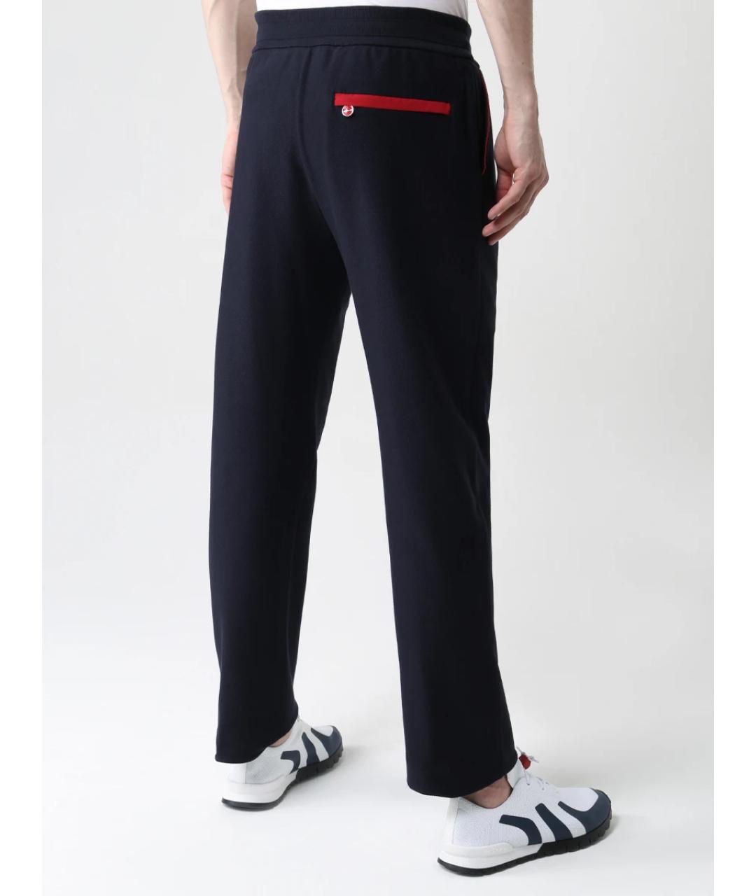 KITON Синий хлопковый спортивный костюм, фото 6