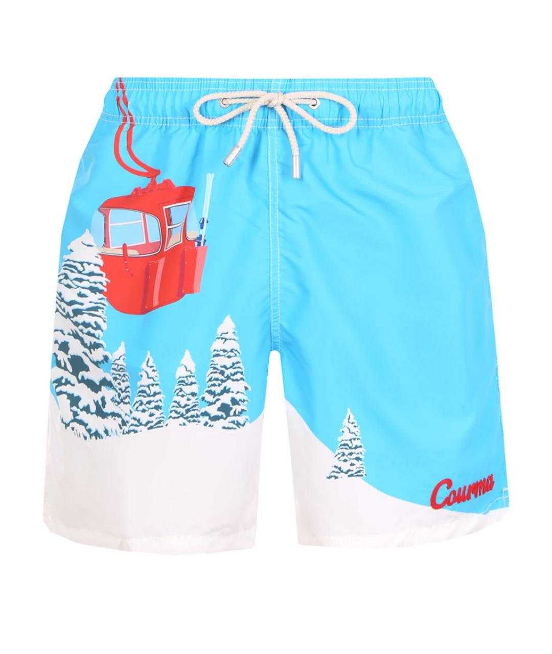 MC2 SAINT BARTH Голубые шорты, фото 1