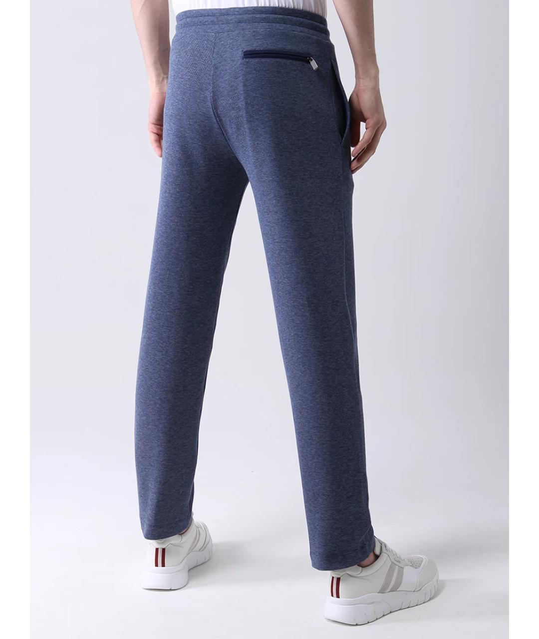 CANALI Синий повседневный костюм, фото 6