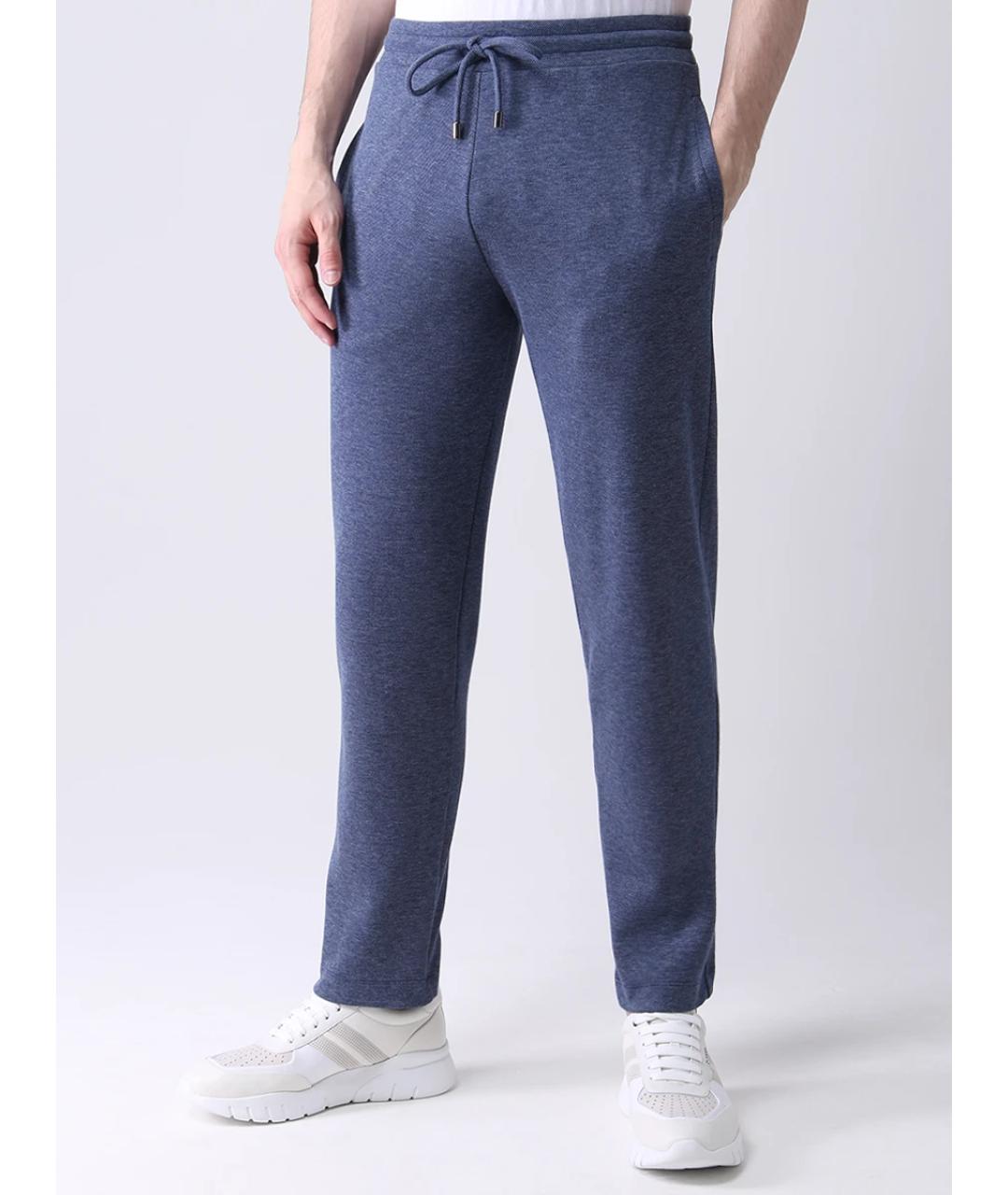 CANALI Синий повседневный костюм, фото 7