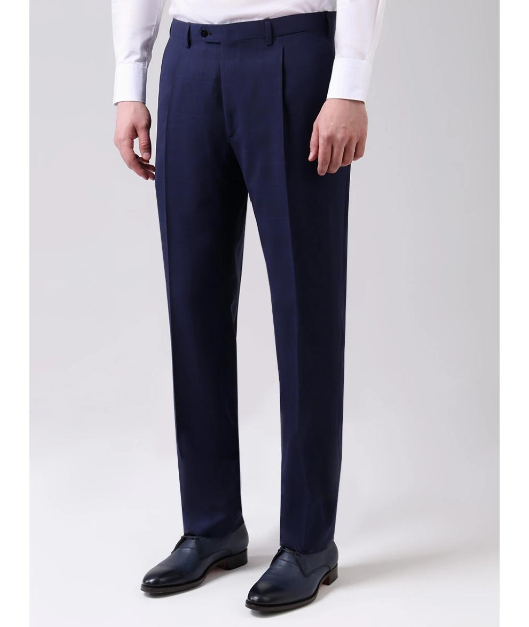 BRIONI Синий классический костюм, фото 7