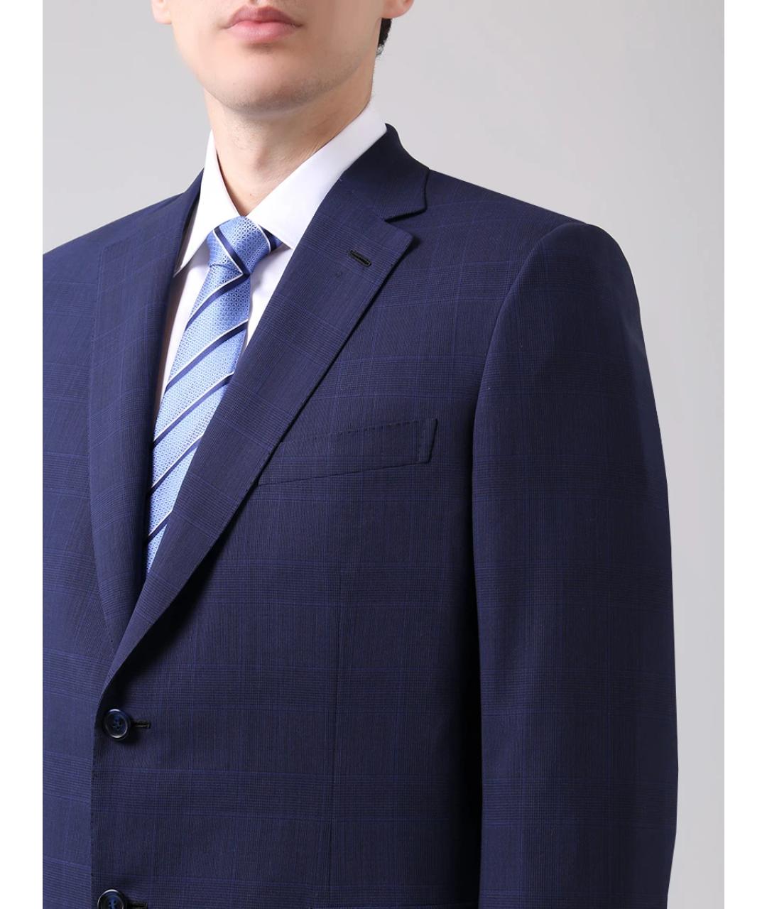 BRIONI Синий классический костюм, фото 5