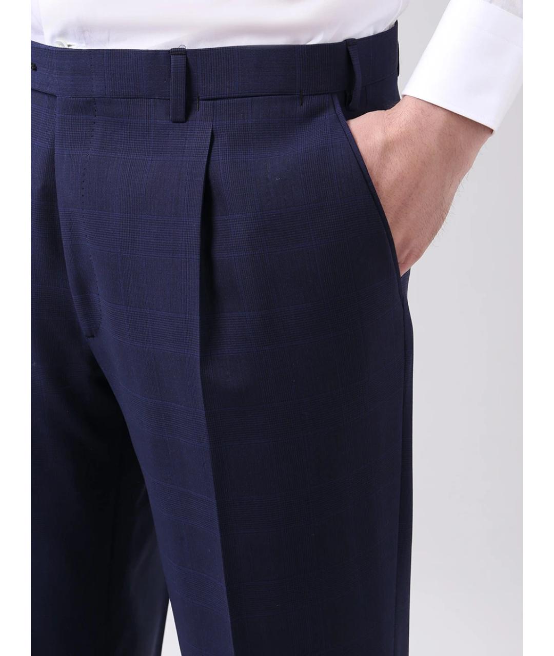 BRIONI Синий классический костюм, фото 8