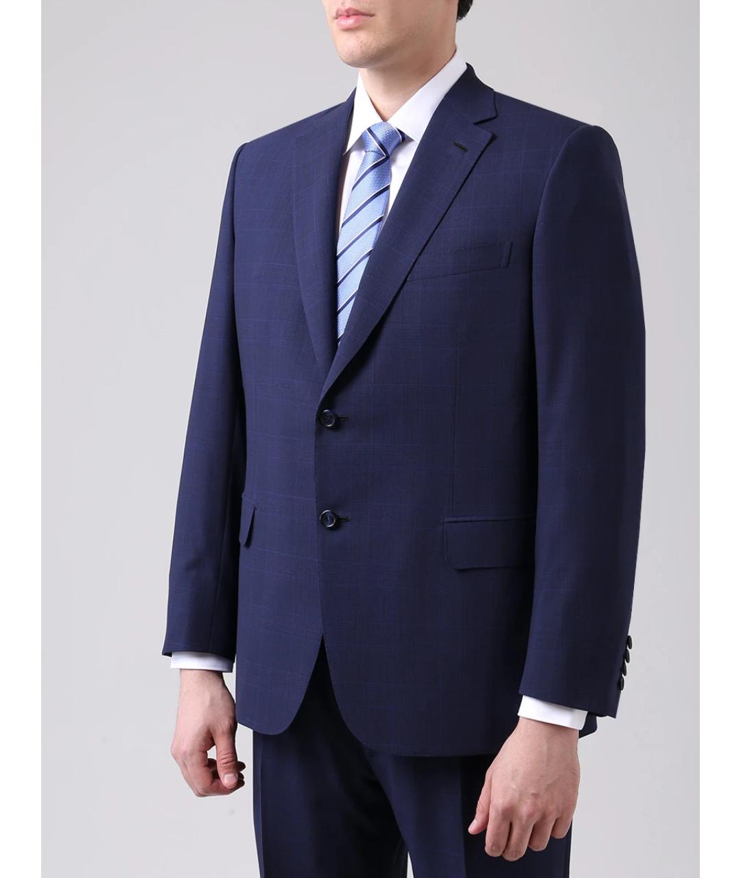 BRIONI Синий классический костюм, фото 4