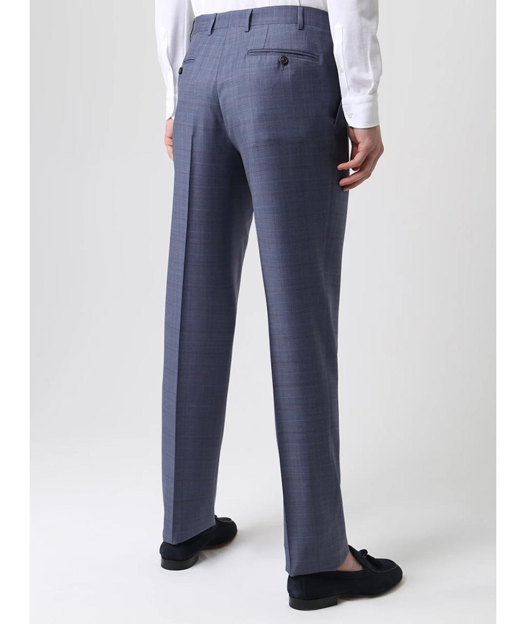 CANALI Голубой классический костюм, фото 6