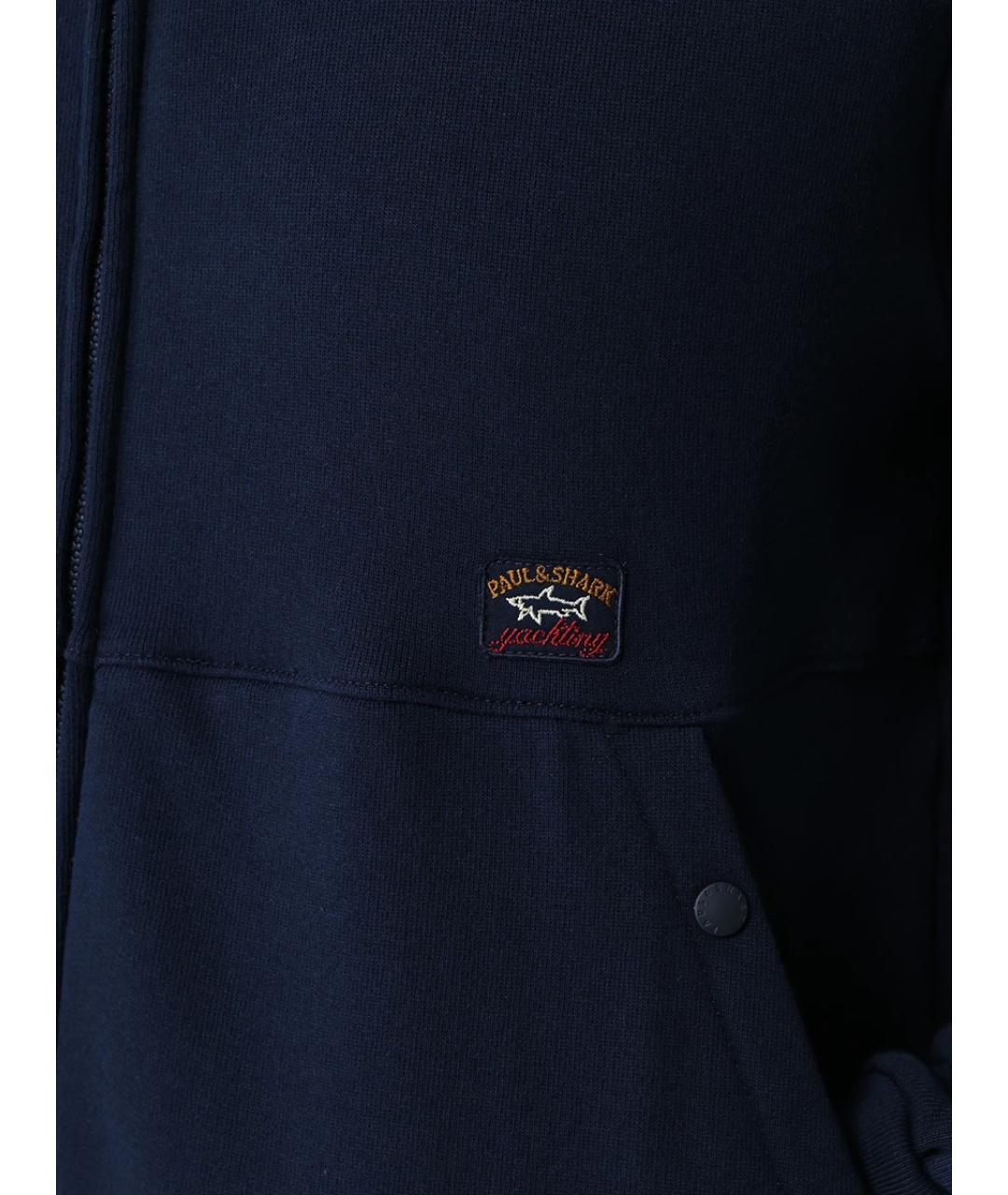 PAUL & SHARK Синий хлопковый спортивный костюм, фото 5