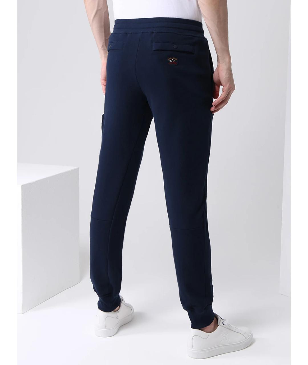 PAUL & SHARK Синий хлопковый спортивный костюм, фото 6