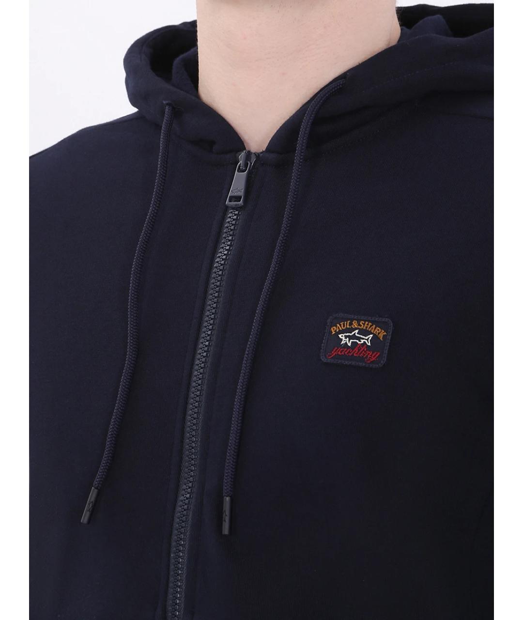 PAUL & SHARK Синий хлопковый спортивный костюм, фото 5