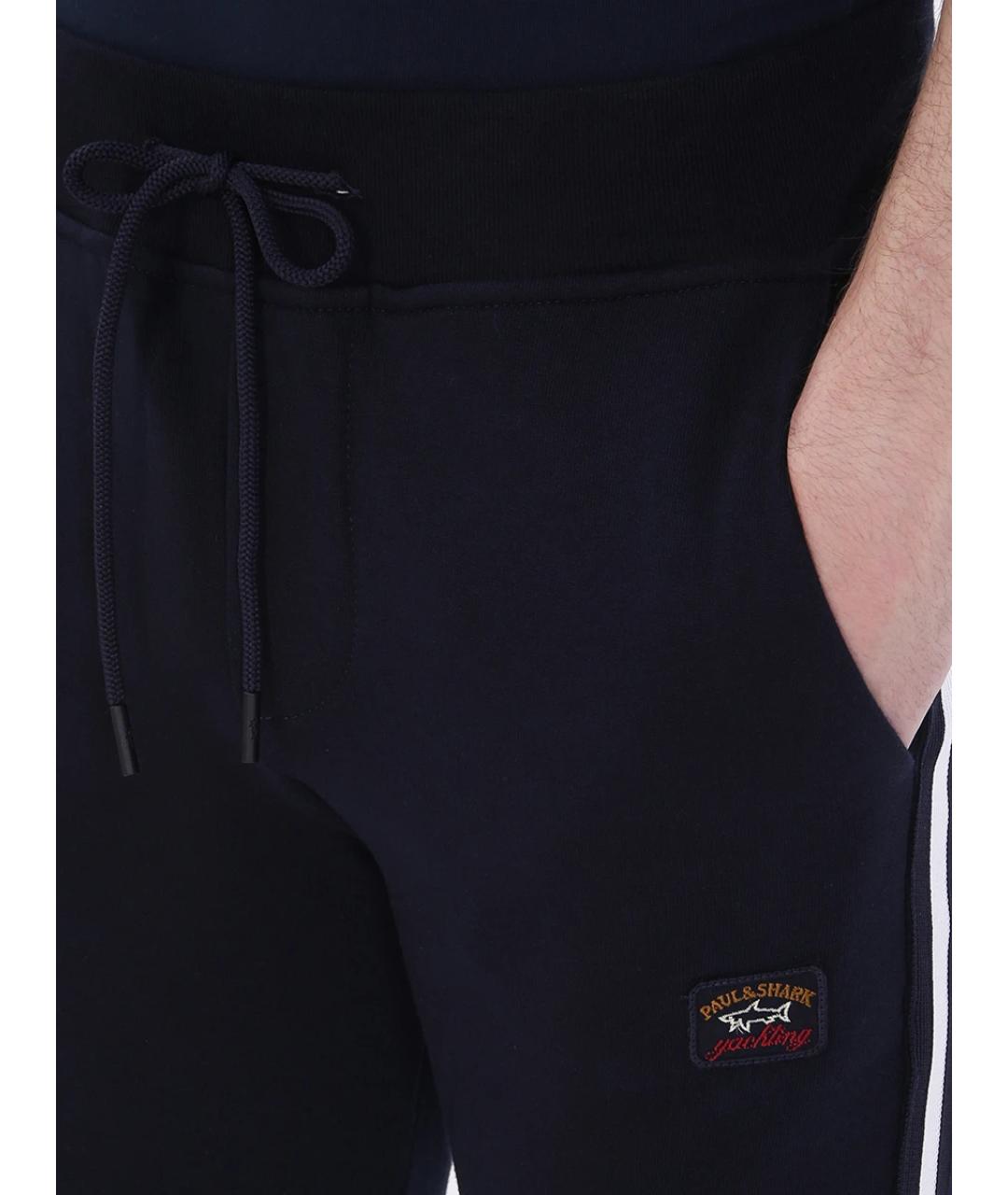 PAUL & SHARK Синий хлопковый спортивный костюм, фото 8
