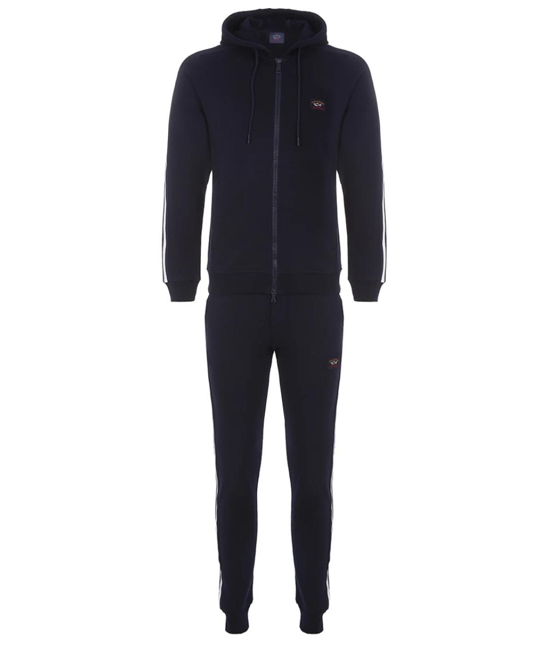 PAUL & SHARK Синий хлопковый спортивный костюм, фото 1