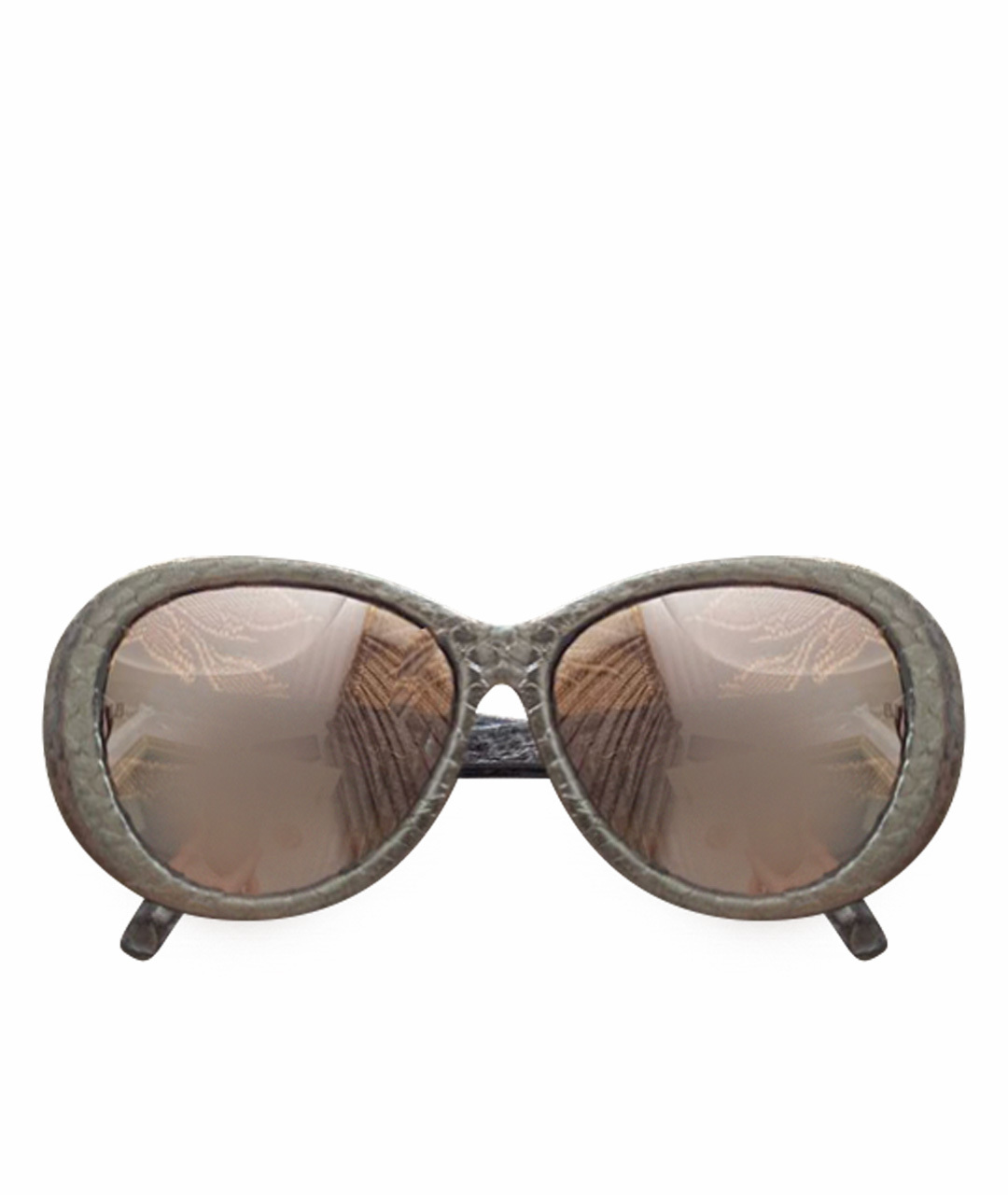 LINDA FARROW Золотые солнцезащитные очки, фото 1