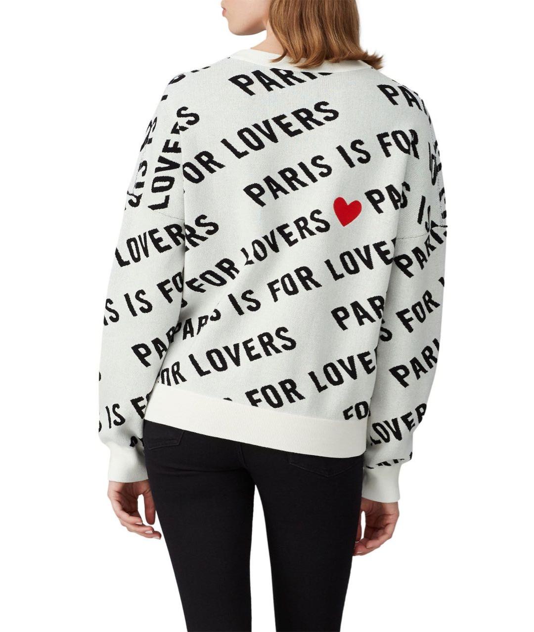 ZADIG & VOLTAIRE Белый хлопковый джемпер / свитер, фото 4