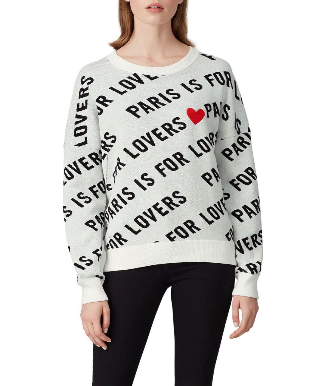 ZADIG & VOLTAIRE Белый хлопковый джемпер / свитер, фото 2