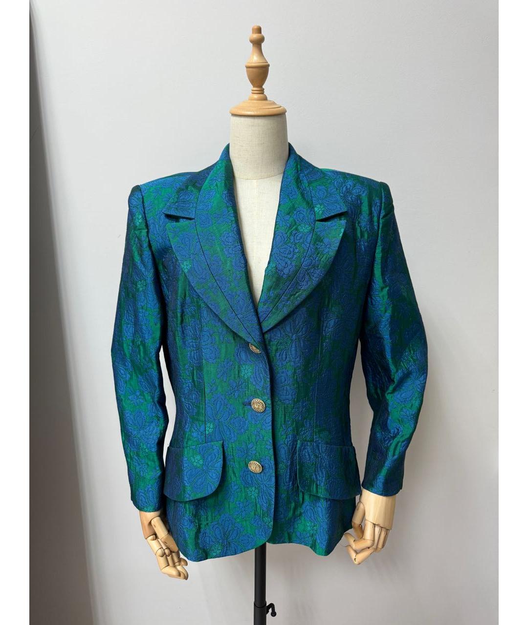 NINA RICCI Голубой жакет/пиджак, фото 6