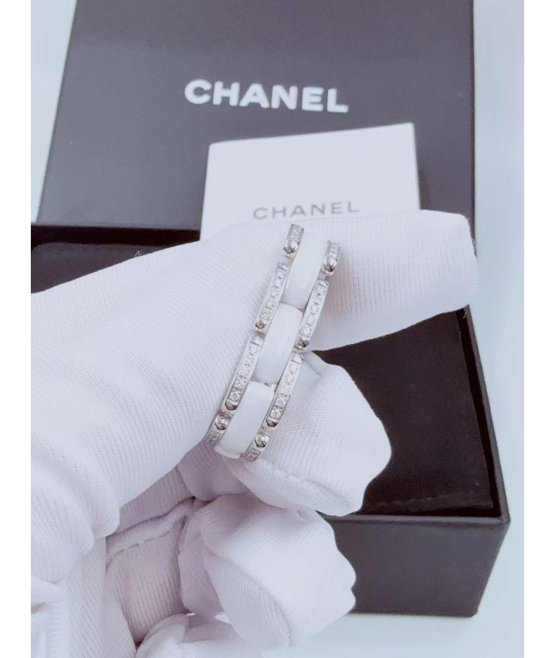 CHANEL Серебряное кольцо из белого золота, фото 4
