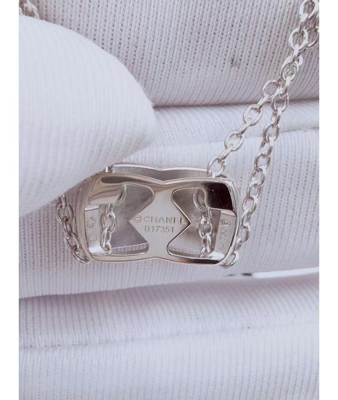 CHANEL Серебряное колье из белого золота, фото 5