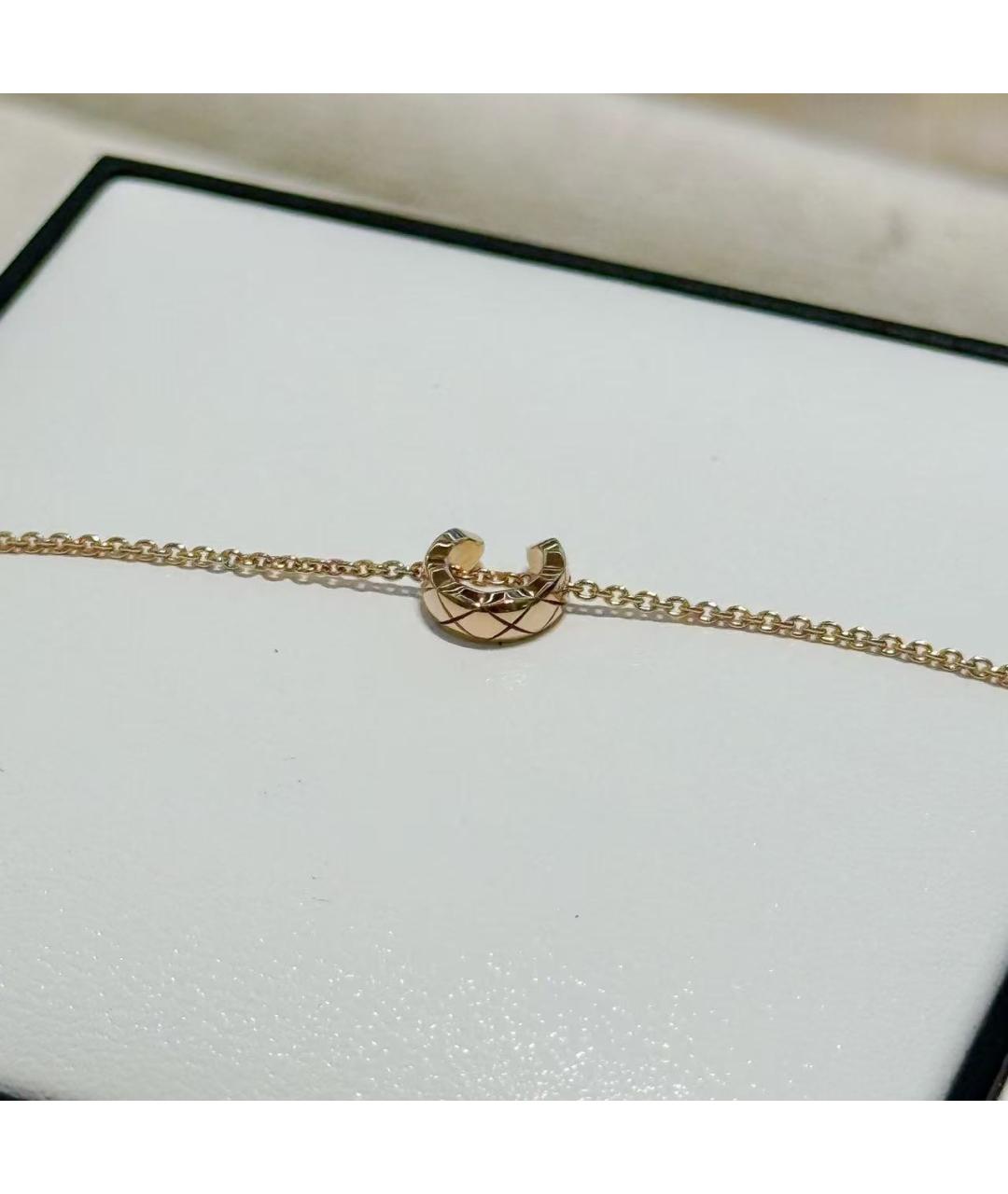 CHANEL Золотой браслет из розового золота, фото 6