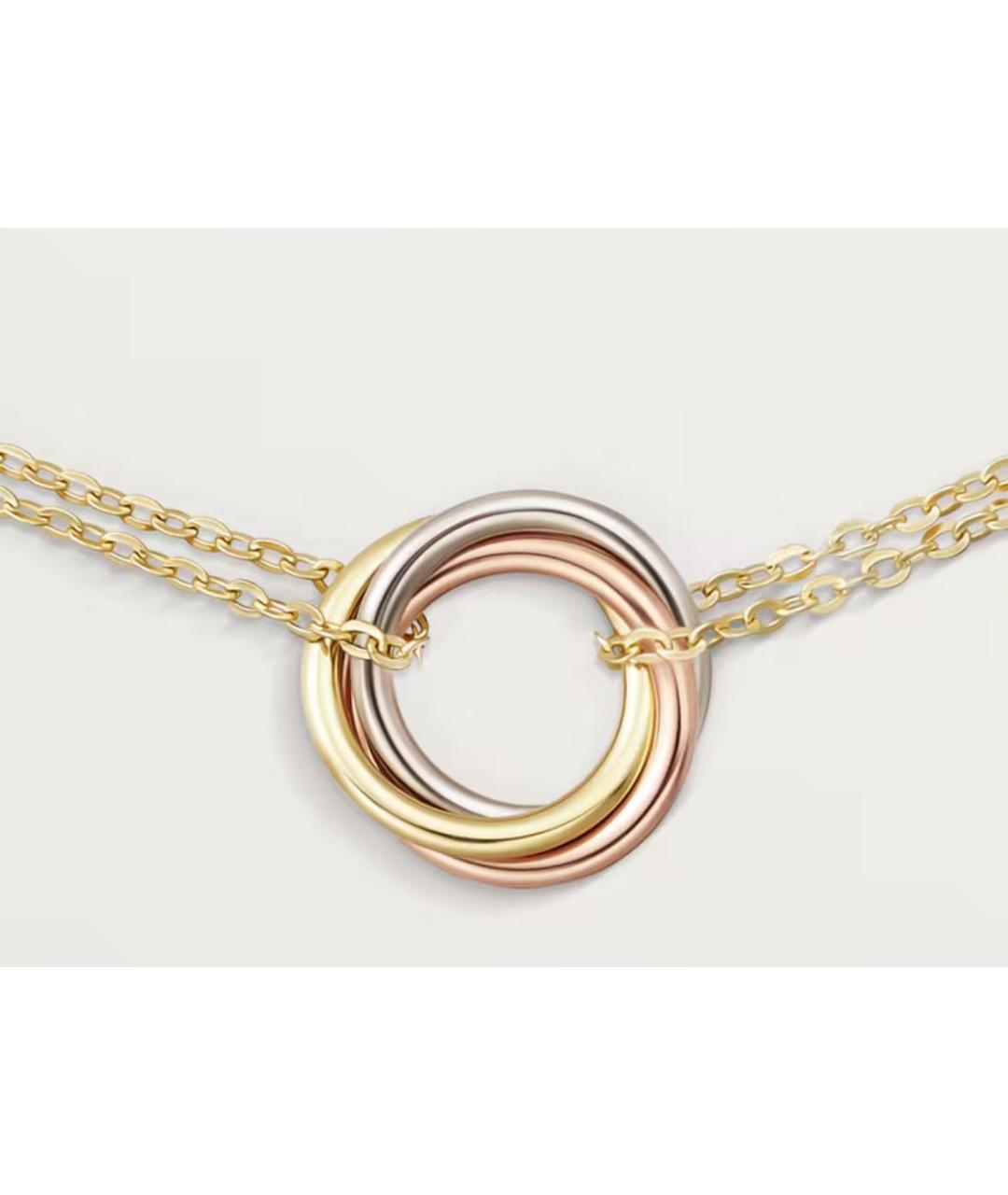 CARTIER Желтый браслет из желтого золота, фото 2