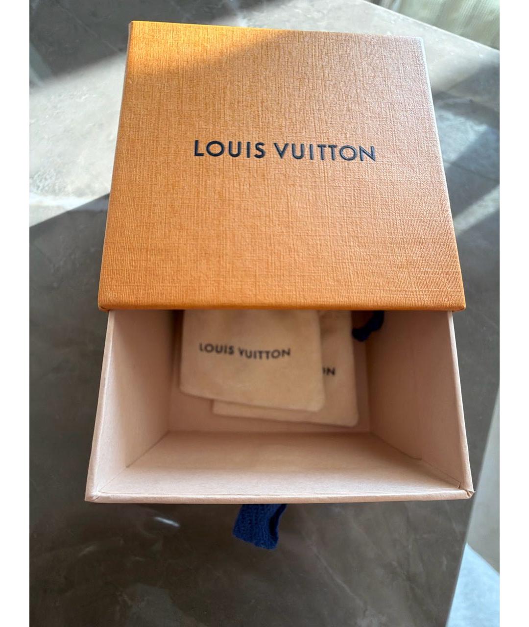 LOUIS VUITTON Золотые серьги, фото 7