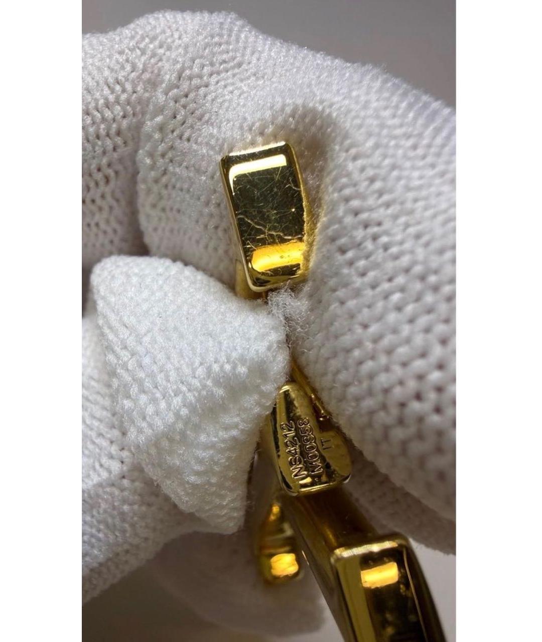 LOUIS VUITTON Золотые серьги, фото 8