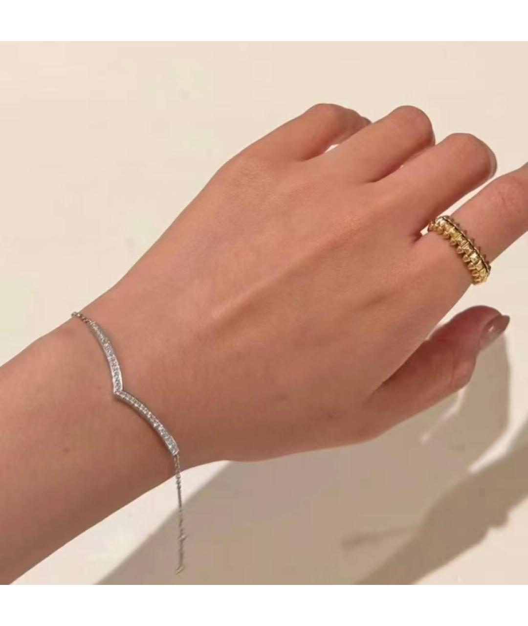 CHAUMET Серебрянный браслет из белого золота, фото 5