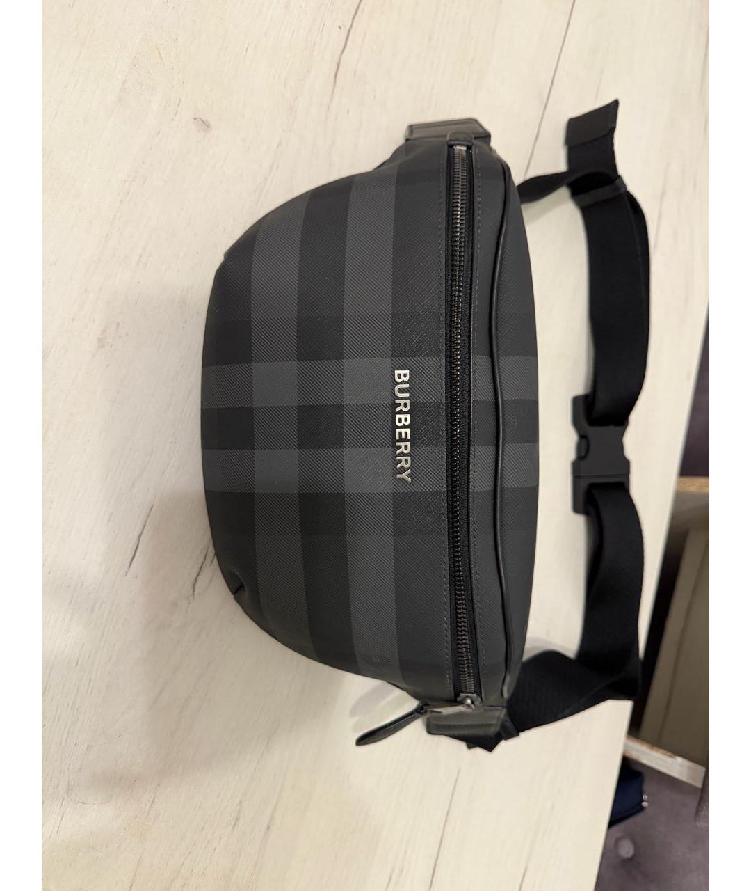 BURBERRY Серая поясная сумка, фото 5