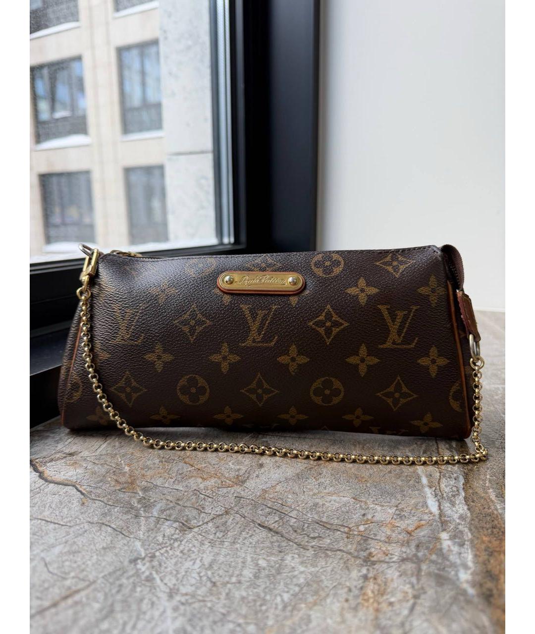 LOUIS VUITTON Коричневая сумка с короткими ручками, фото 9