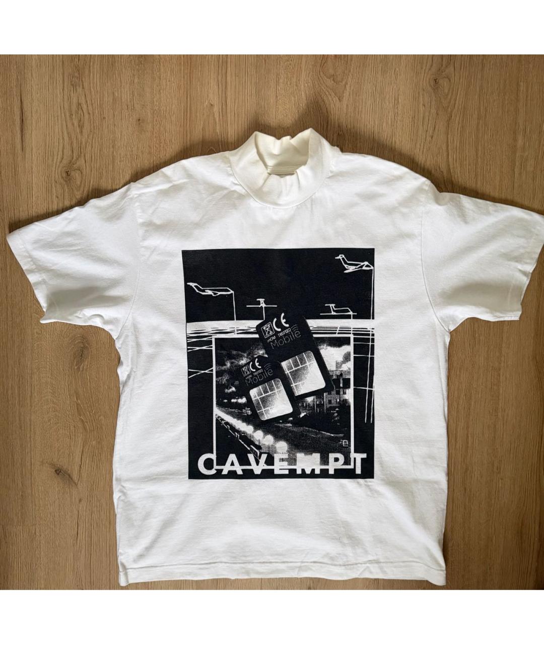 CAV EMPT Белая хлопковая футболка, фото 8