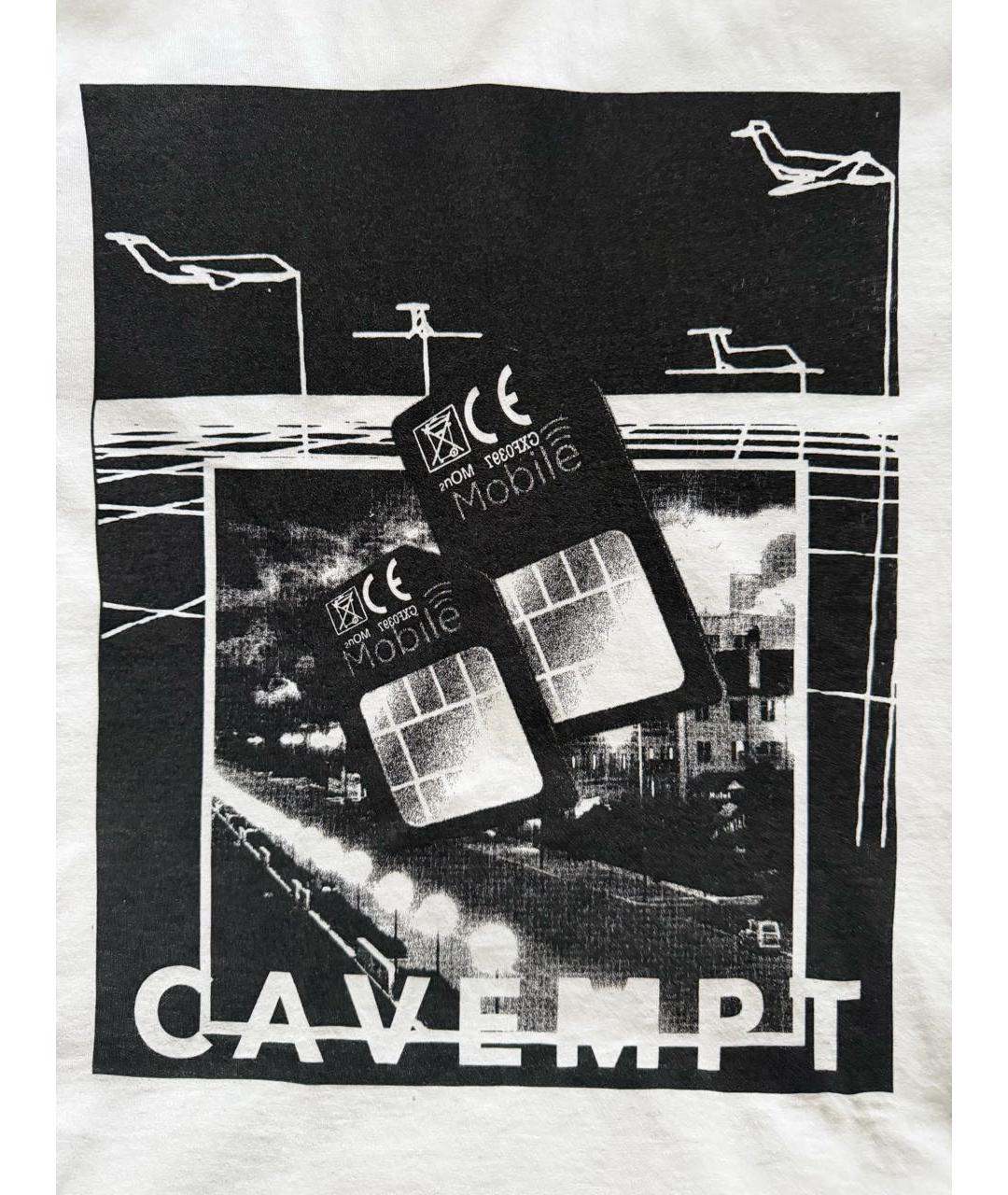 CAV EMPT Белая хлопковая футболка, фото 3