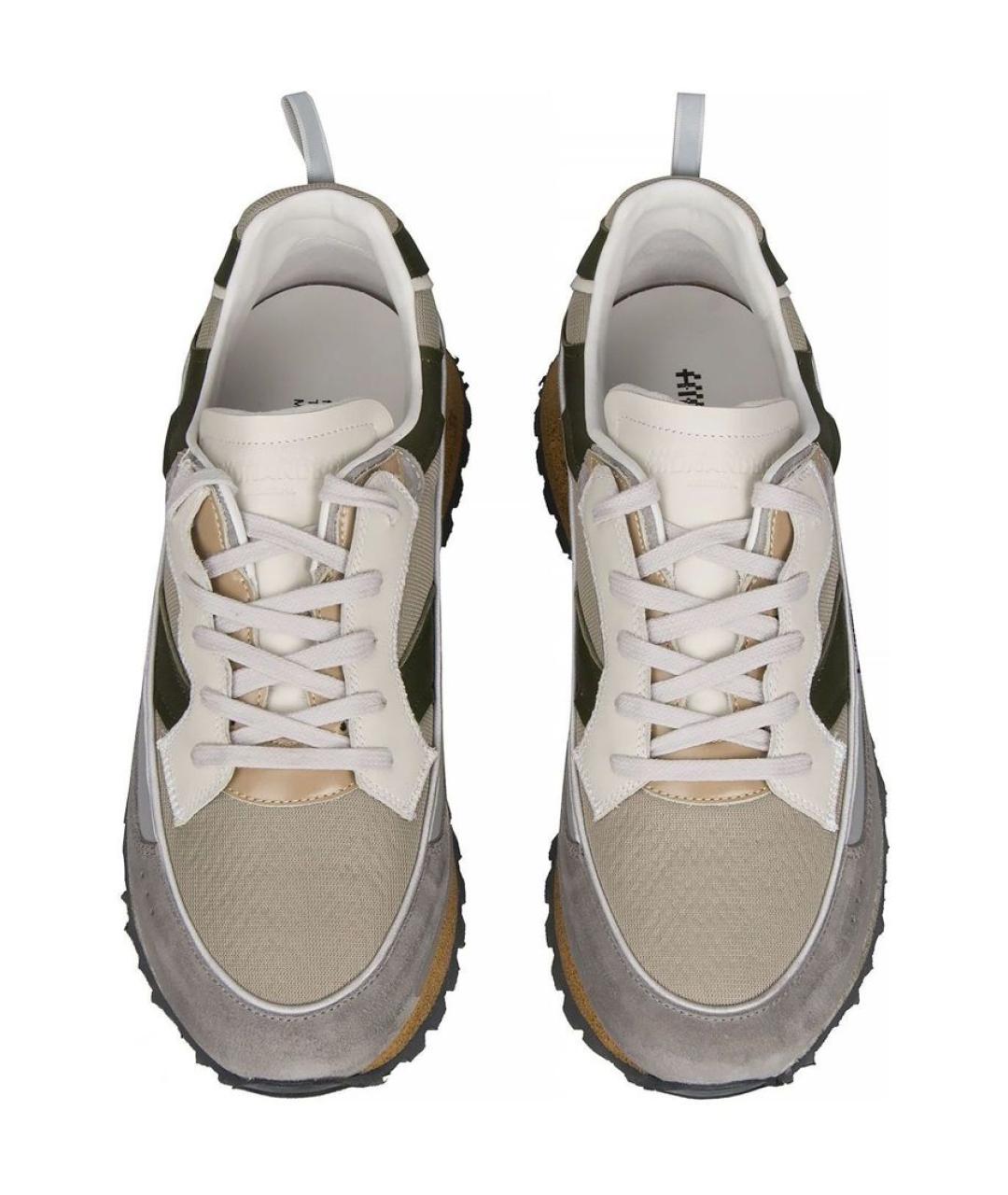 HIDNANDER Серые высокие кроссовки / кеды, фото 3