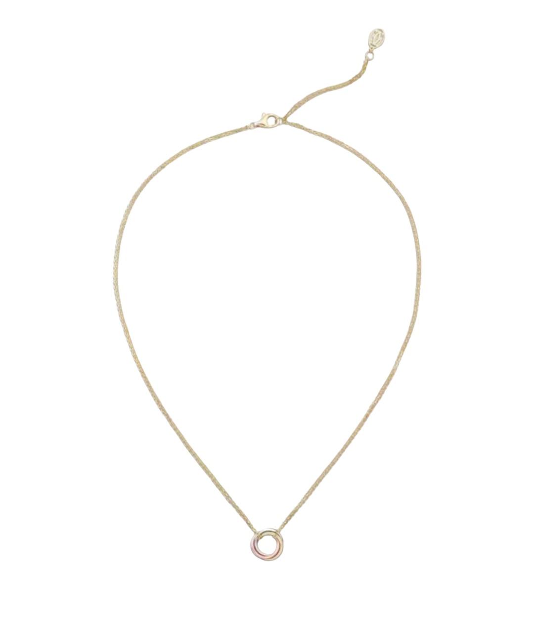 CARTIER Желтая подвеска из желтого золота, фото 1