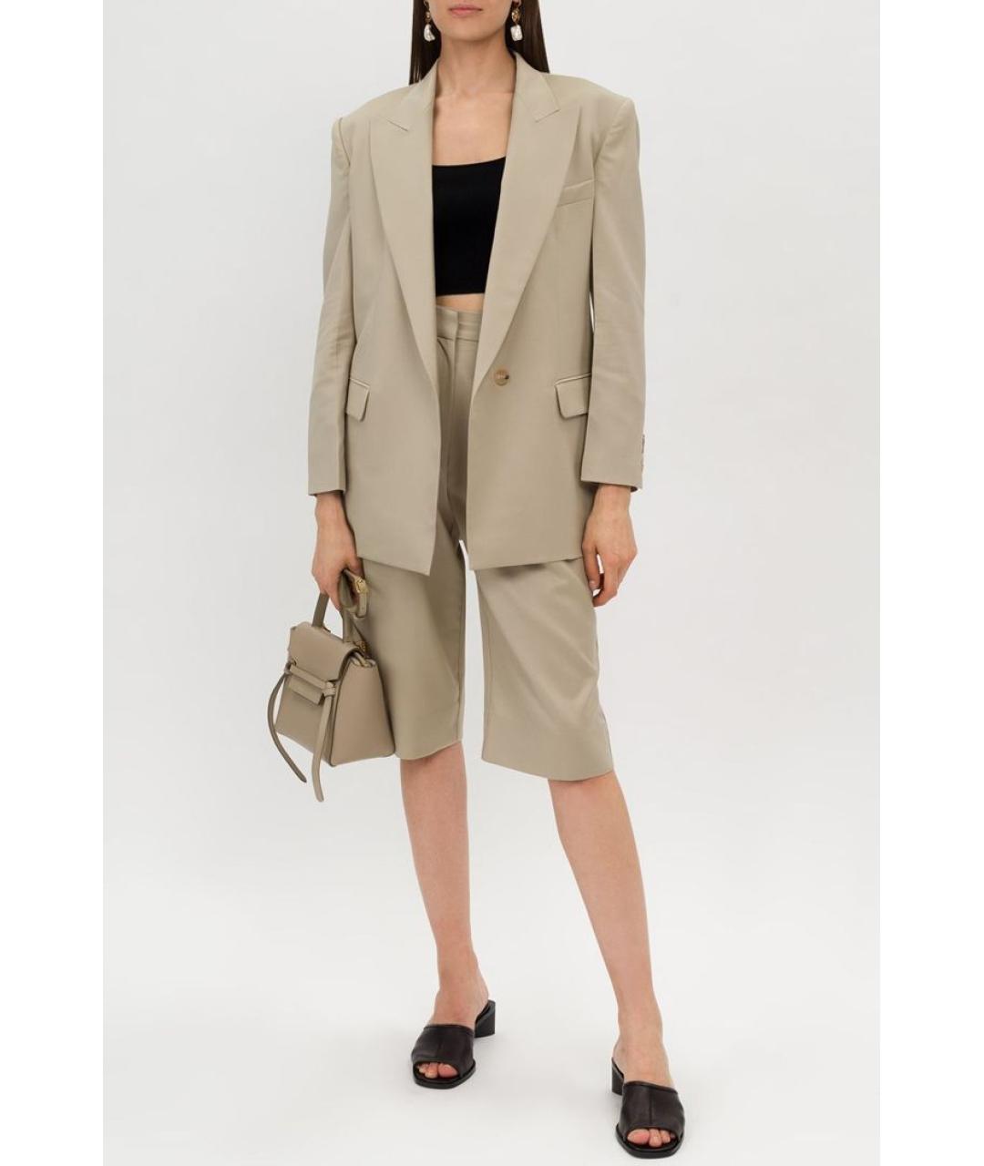 LOW CLASSIC Бежевый жакет/пиджак, фото 3