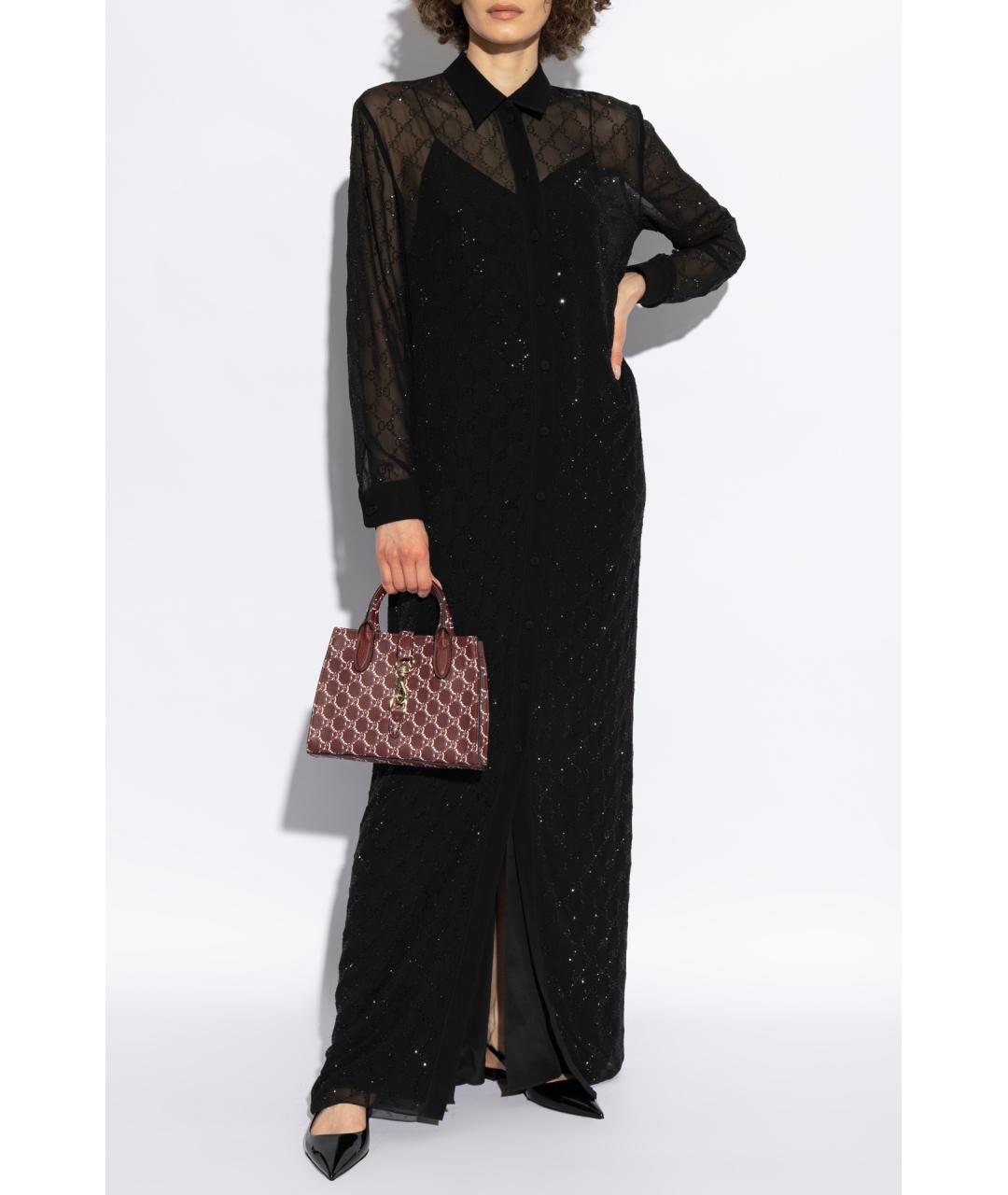 GUCCI Черные балетки из лакированной кожи, фото 6