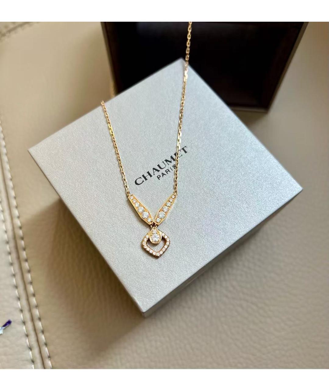 CHAUMET Золотое колье из розового золота, фото 2