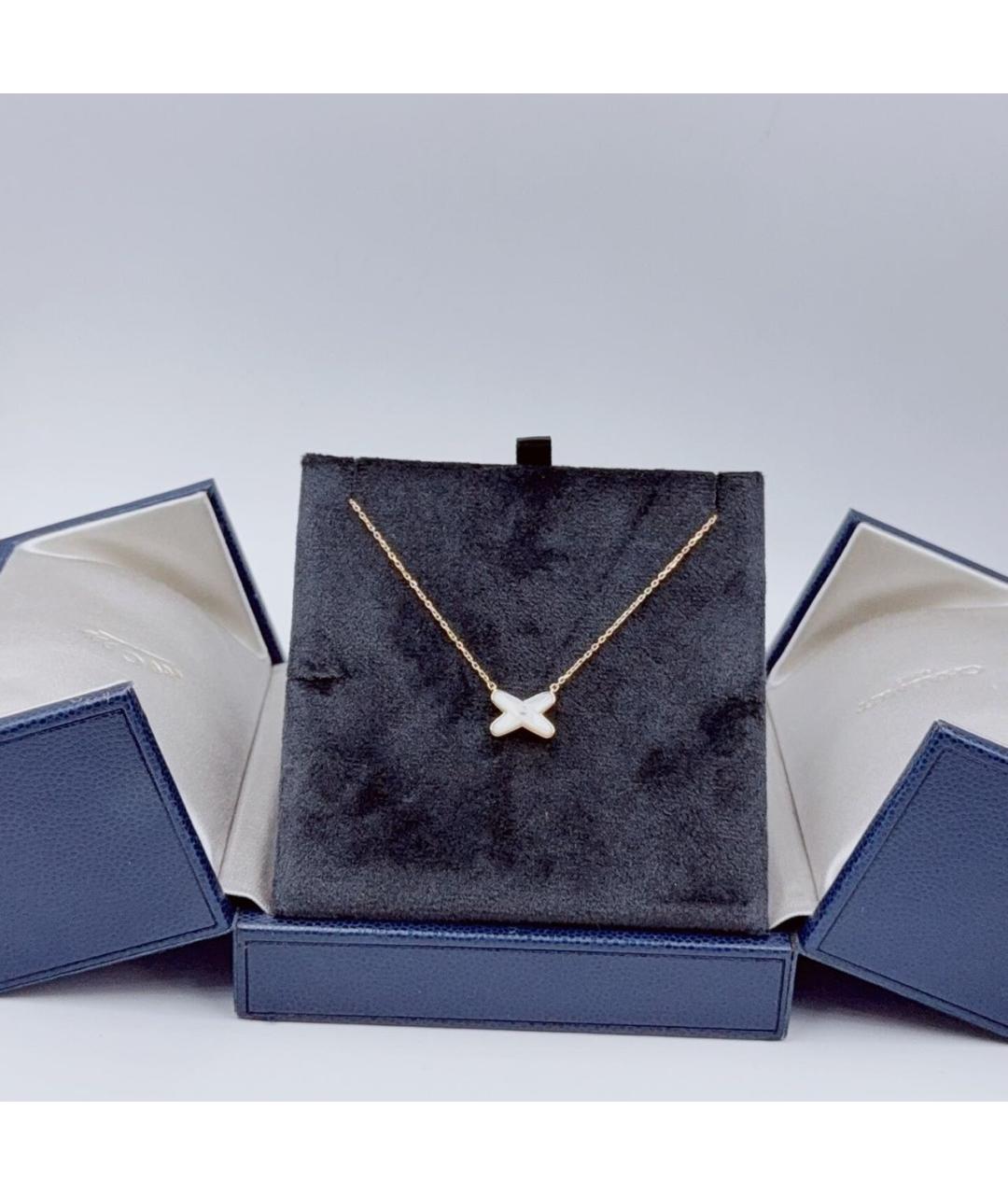 CHAUMET Белое колье из розового золота, фото 2