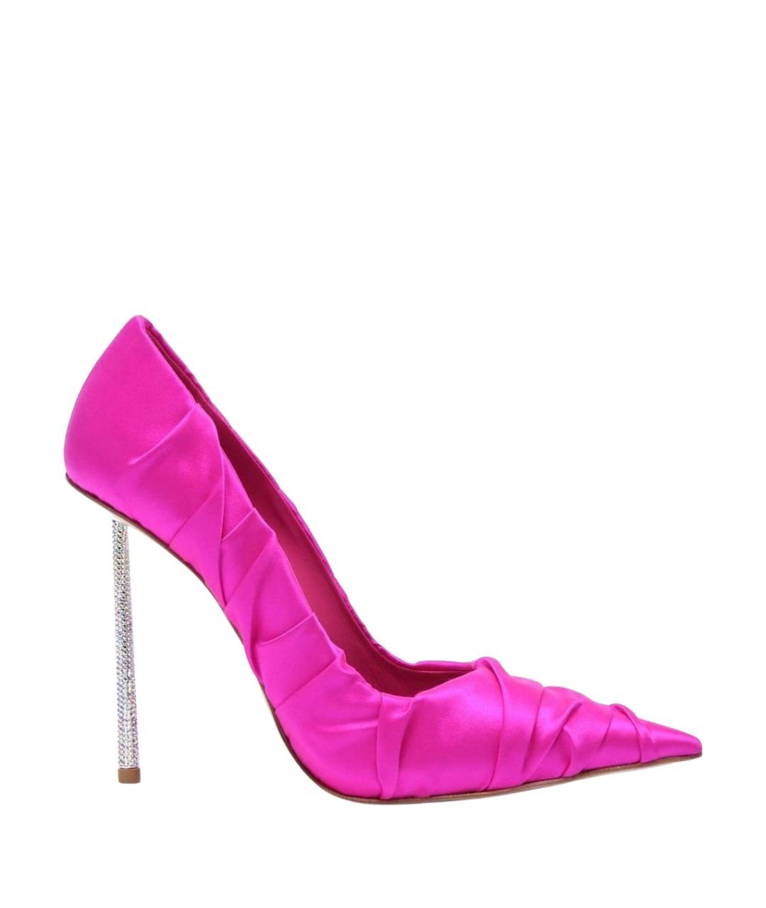 LE SILLA Розовые текстильные туфли, фото 1