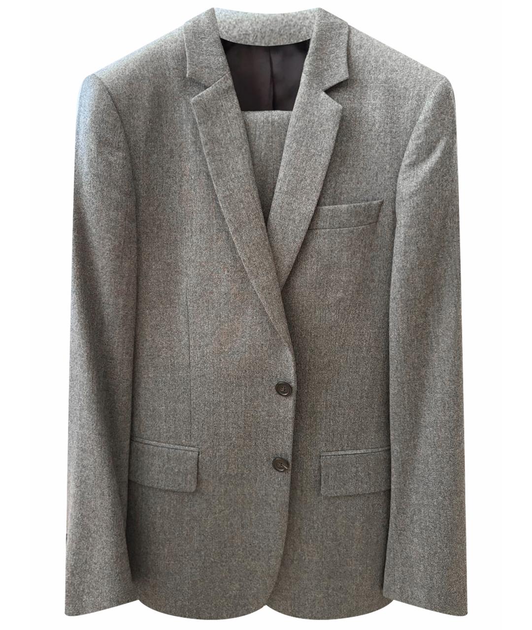 PAUL SMITH Серый классический костюм, фото 1