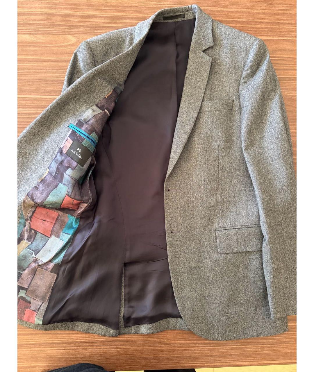 PAUL SMITH Серый классический костюм, фото 5
