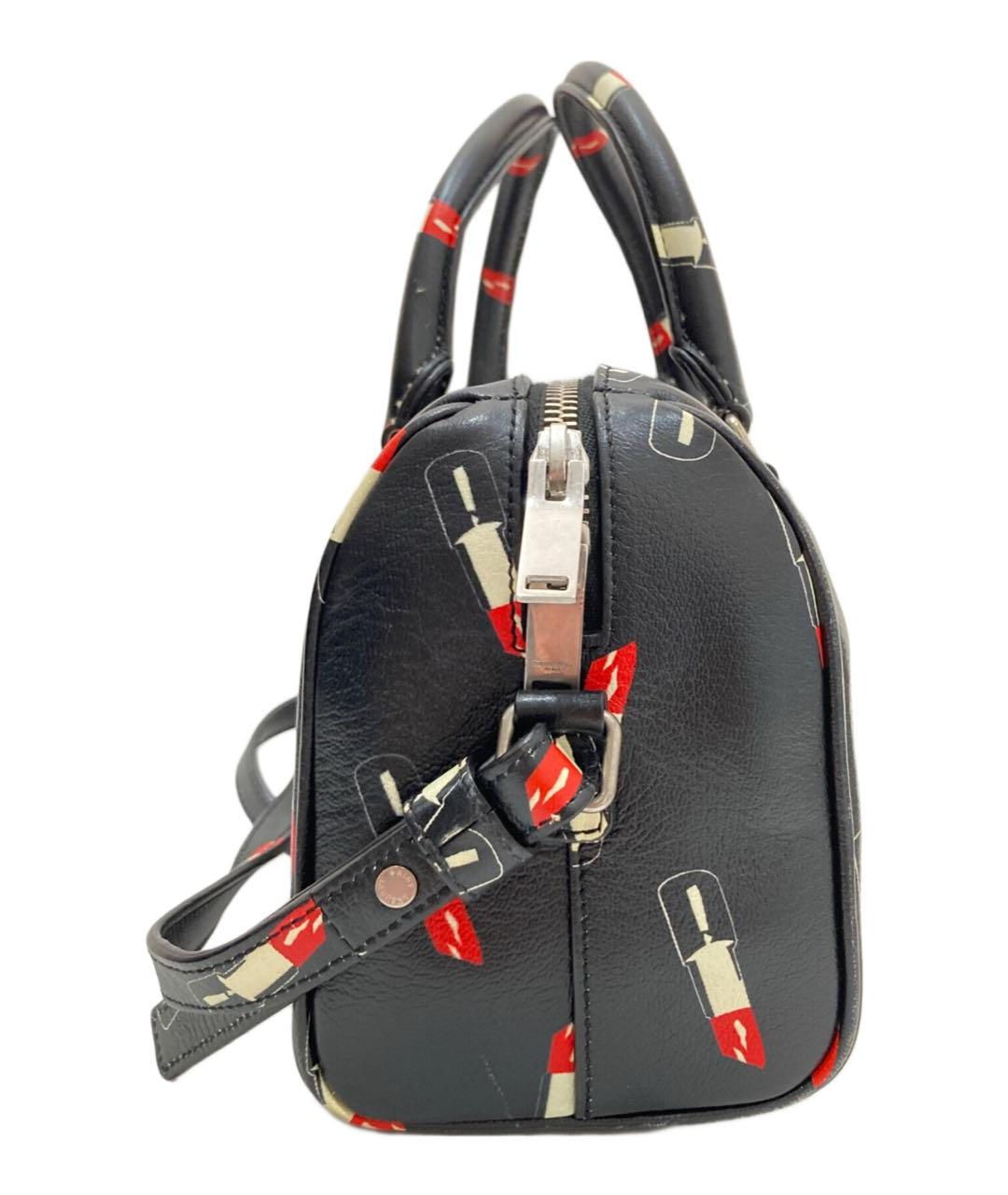 SAINT LAURENT Черная кожаная сумка с короткими ручками, фото 2